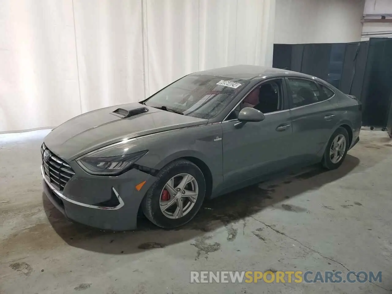 1 Photograph of a damaged car 5NPEG4JA2MH119130 HYUNDAI SONATA 2021
