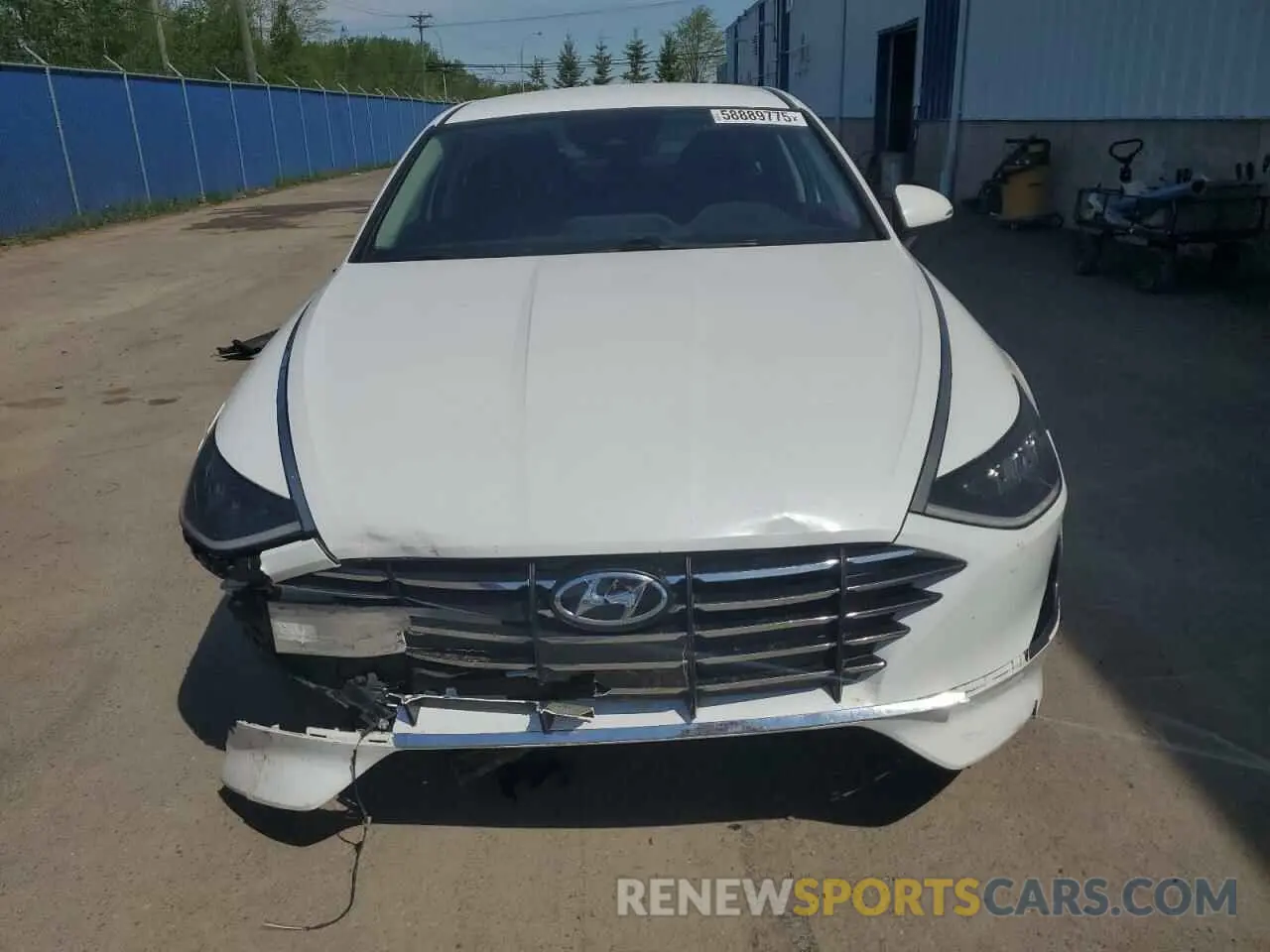 5 Photograph of a damaged car 5NPEG4JA2MH126160 HYUNDAI SONATA 2021