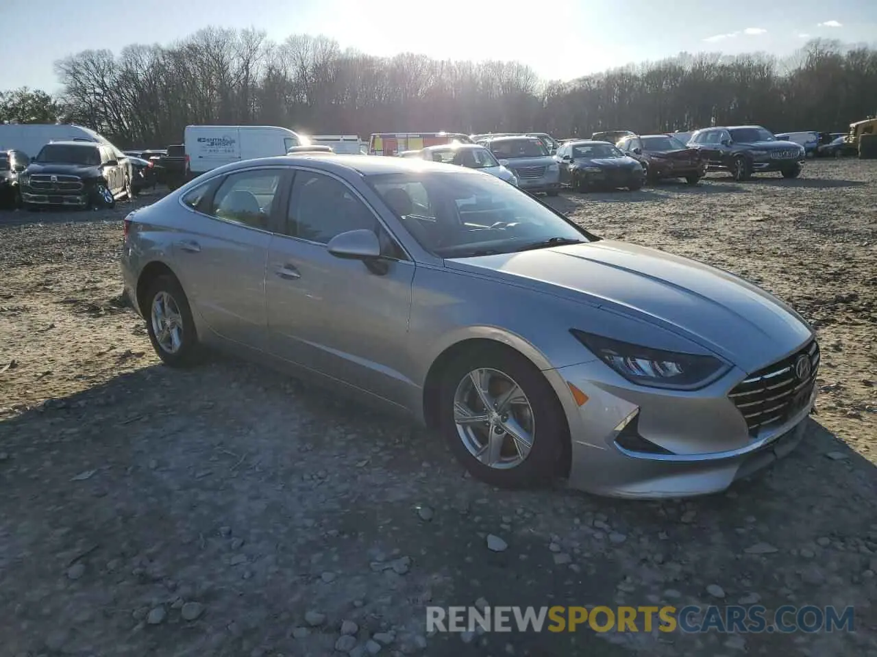 4 Photograph of a damaged car 5NPEG4JA3MH067314 HYUNDAI SONATA 2021
