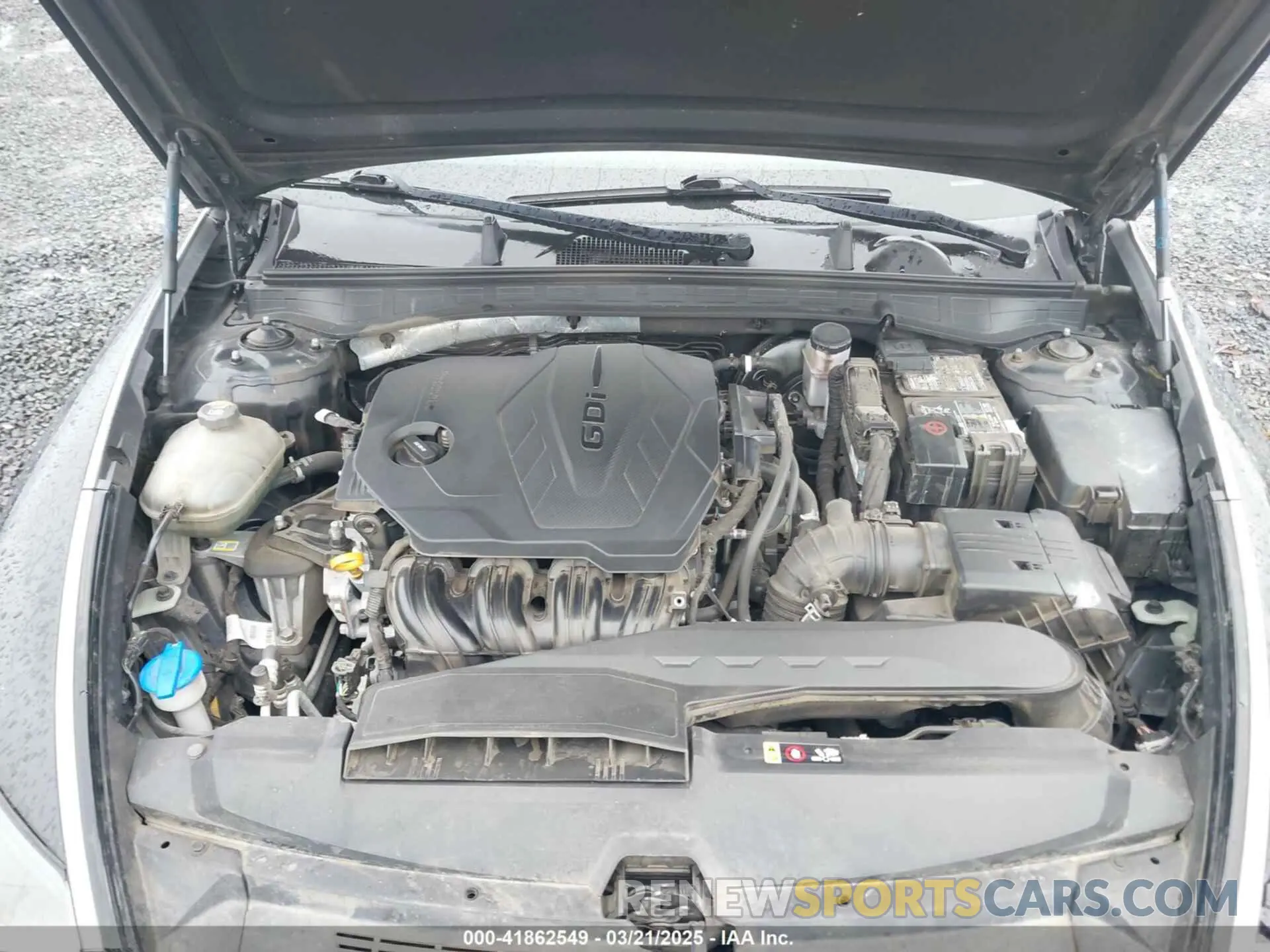 10 Photograph of a damaged car 5NPEG4JA3MH070567 HYUNDAI SONATA 2021