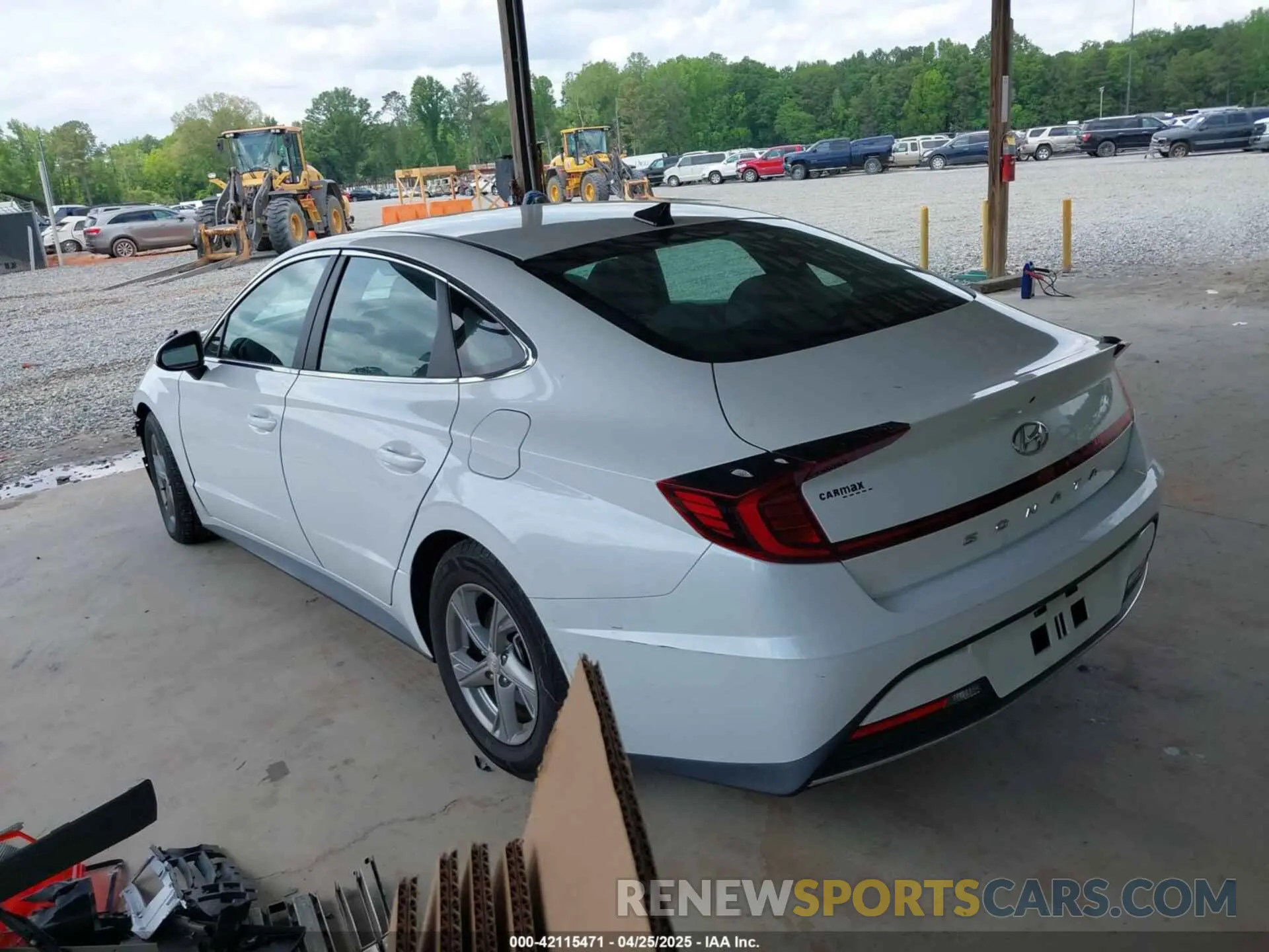 3 Photograph of a damaged car 5NPEG4JA3MH074036 HYUNDAI SONATA 2021