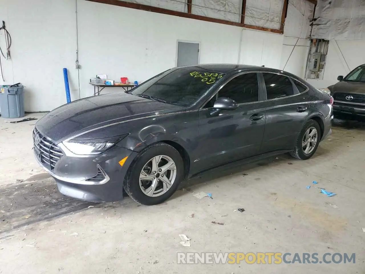 1 Photograph of a damaged car 5NPEG4JA3MH079852 HYUNDAI SONATA 2021