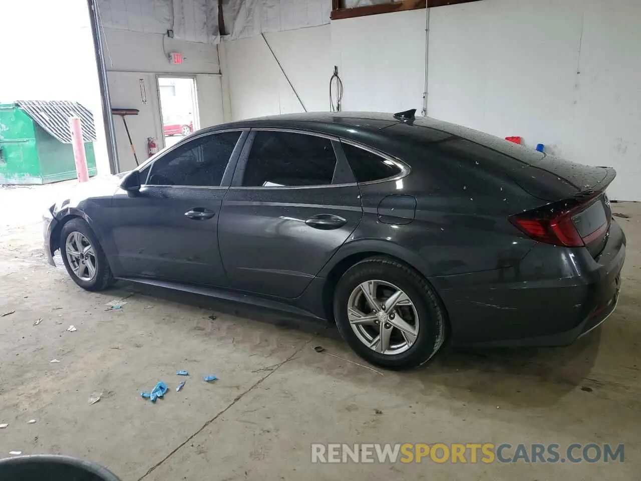 2 Photograph of a damaged car 5NPEG4JA3MH079852 HYUNDAI SONATA 2021