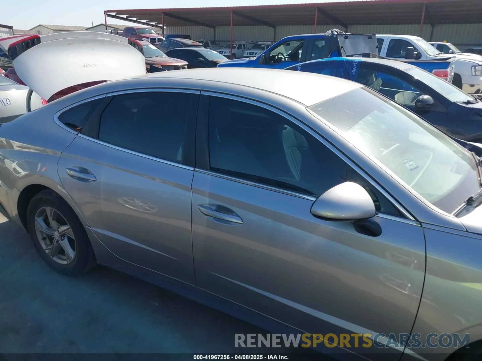 13 Photograph of a damaged car 5NPEG4JA3MH093735 HYUNDAI SONATA 2021