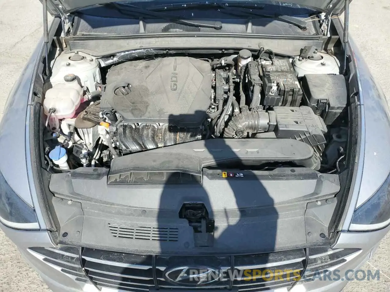 11 Photograph of a damaged car 5NPEG4JA3MH125664 HYUNDAI SONATA 2021