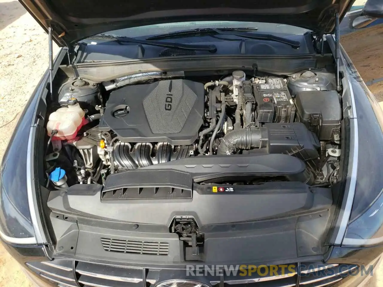 11 Photograph of a damaged car 5NPEG4JA3MH128337 HYUNDAI SONATA 2021