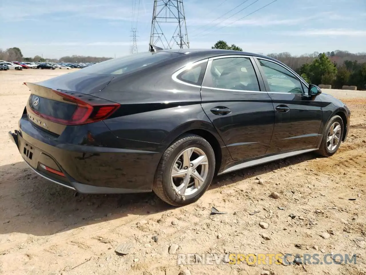 3 Photograph of a damaged car 5NPEG4JA3MH128337 HYUNDAI SONATA 2021
