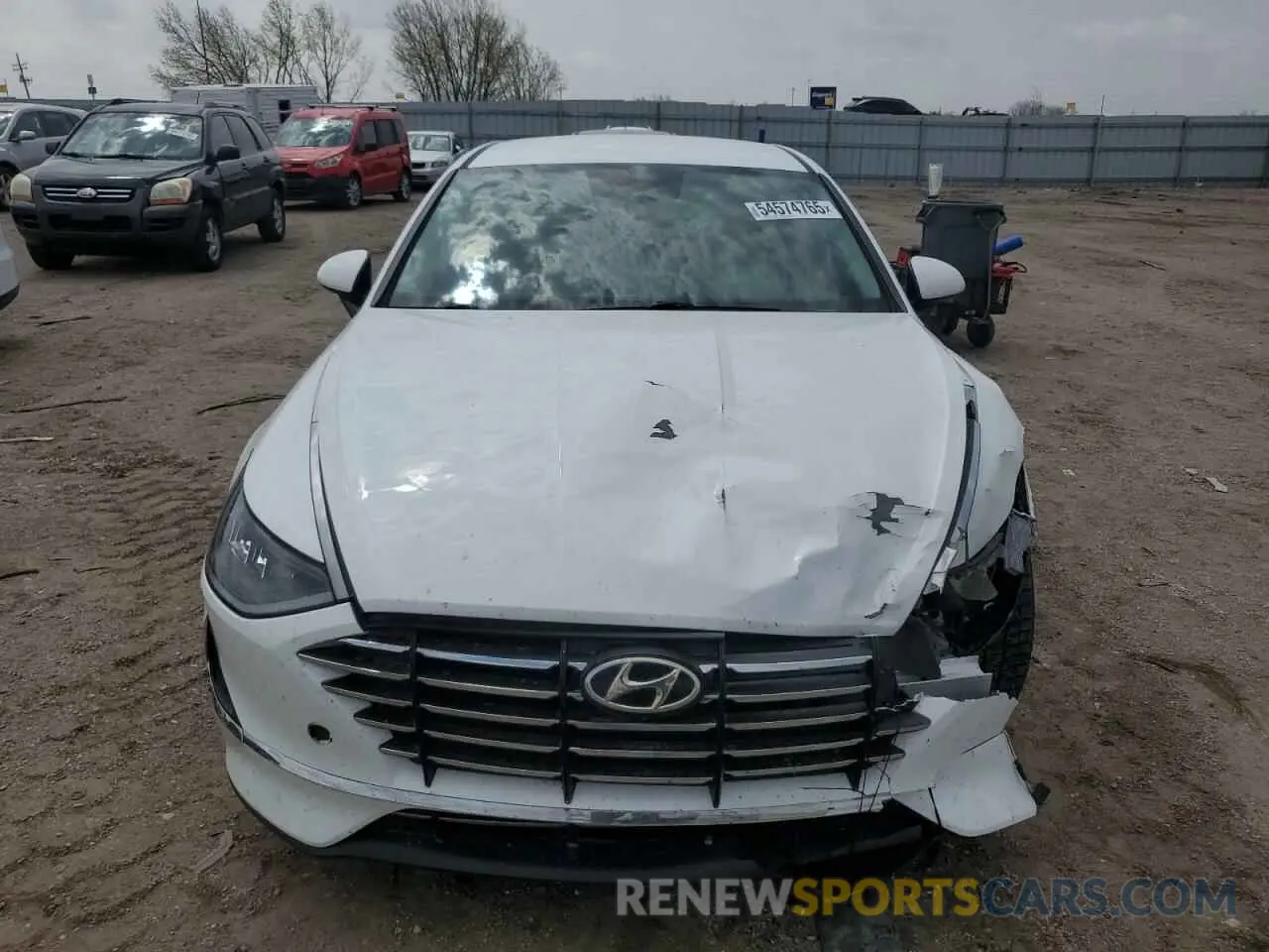 5 Photograph of a damaged car 5NPEG4JA4MH062784 HYUNDAI SONATA 2021