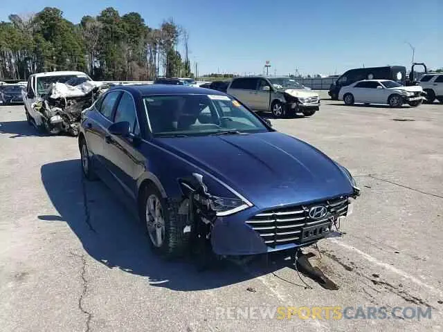 10 Photograph of a damaged car 5NPEG4JA4MH065989 HYUNDAI SONATA 2021