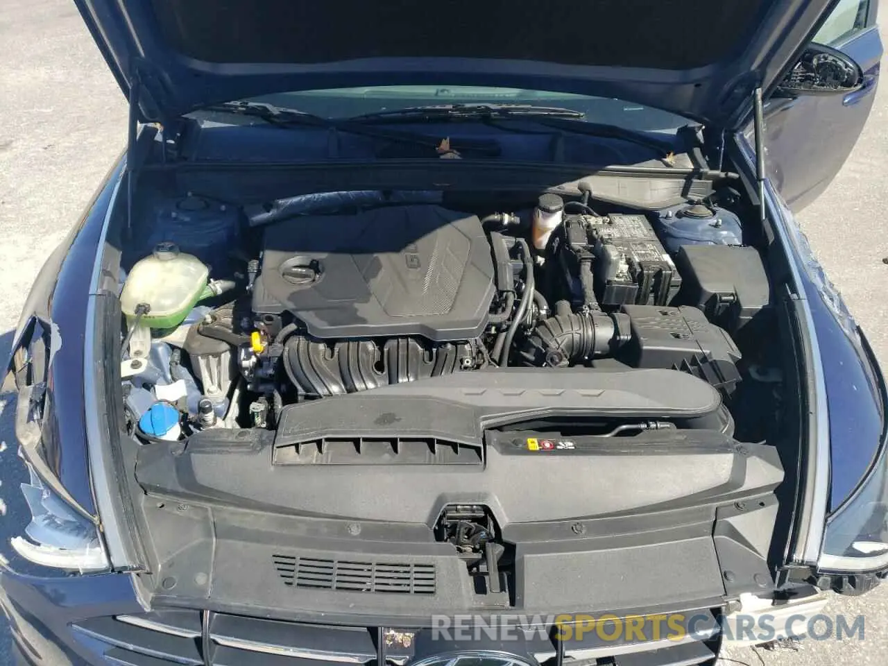12 Photograph of a damaged car 5NPEG4JA4MH065989 HYUNDAI SONATA 2021