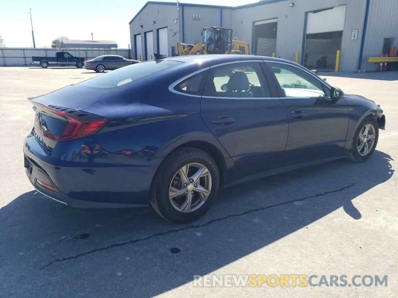 3 Photograph of a damaged car 5NPEG4JA4MH065989 HYUNDAI SONATA 2021
