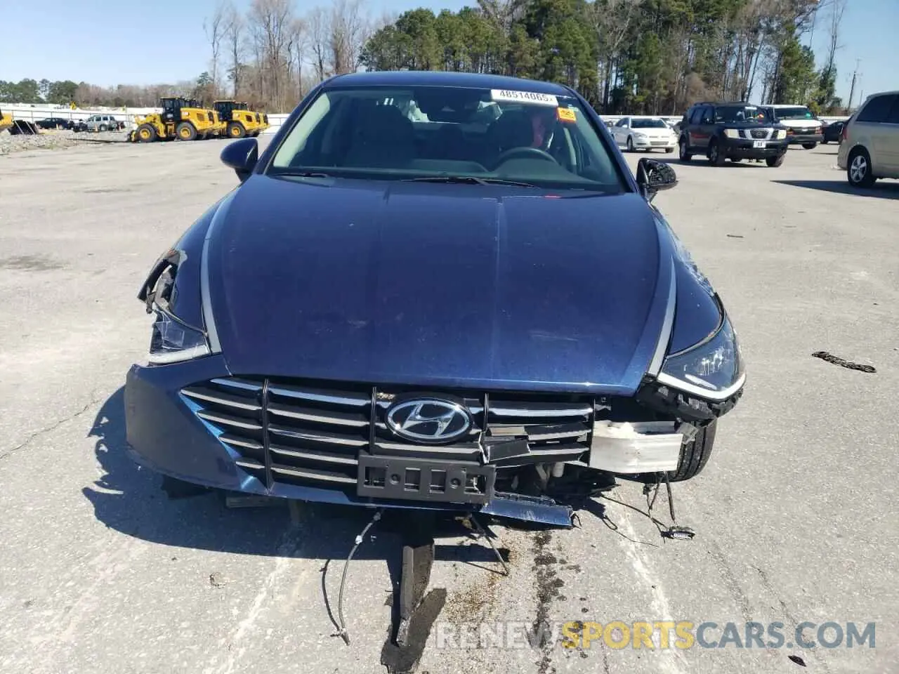 5 Photograph of a damaged car 5NPEG4JA4MH065989 HYUNDAI SONATA 2021