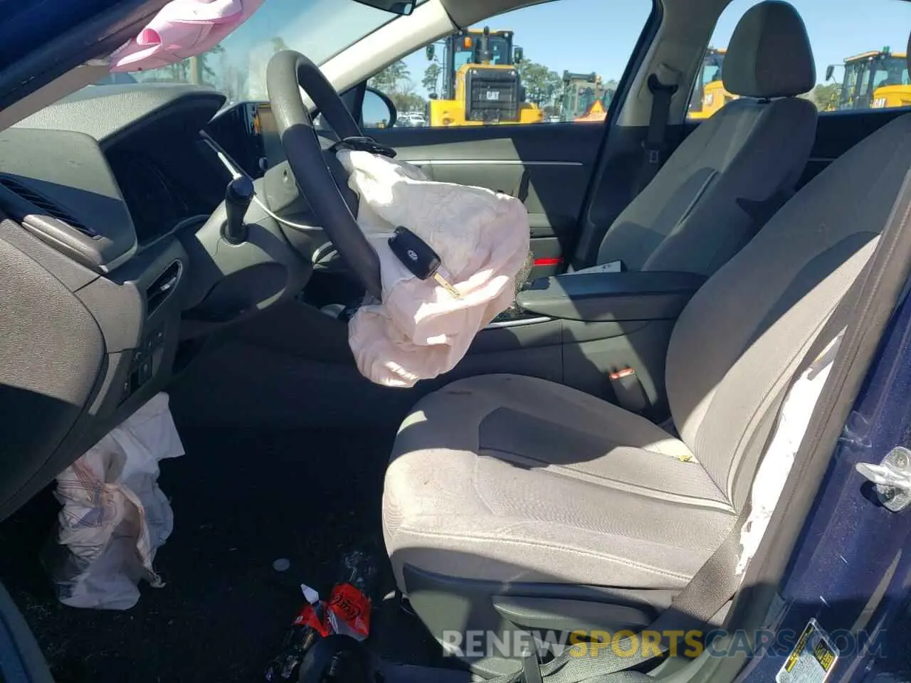 7 Photograph of a damaged car 5NPEG4JA4MH065989 HYUNDAI SONATA 2021