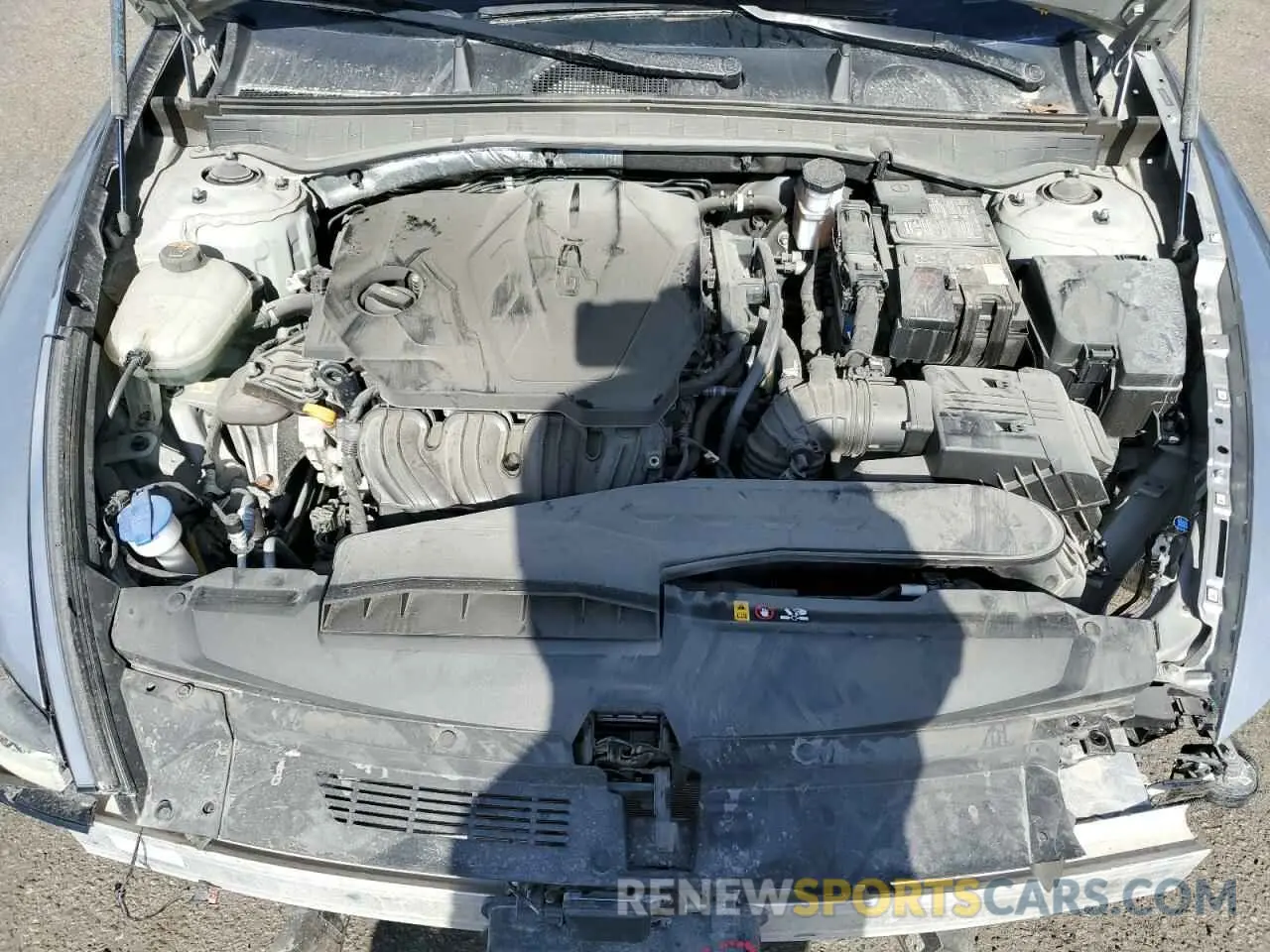 11 Photograph of a damaged car 5NPEG4JA4MH070836 HYUNDAI SONATA 2021