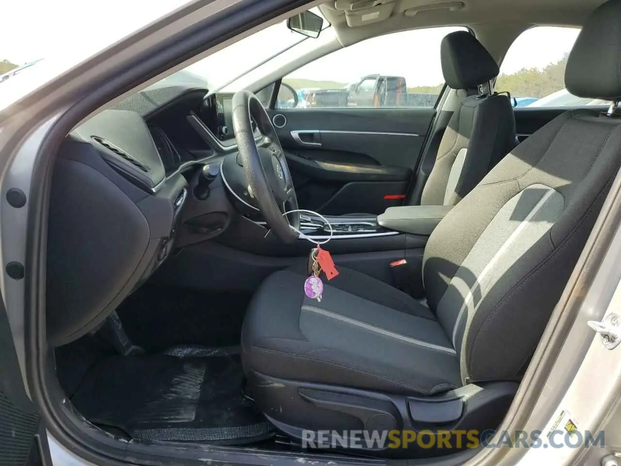 7 Photograph of a damaged car 5NPEG4JA4MH070836 HYUNDAI SONATA 2021