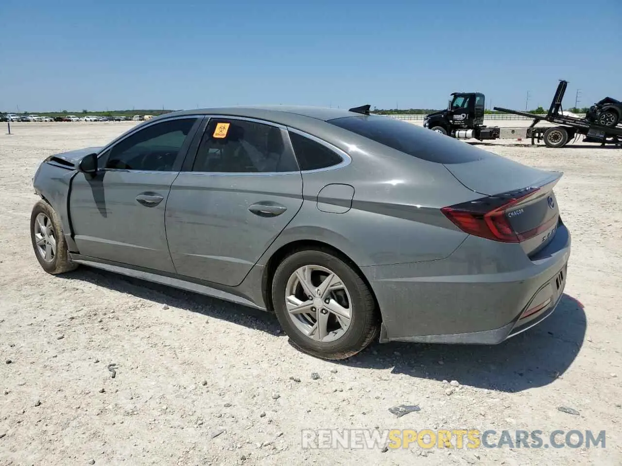 2 Photograph of a damaged car 5NPEG4JA4MH074577 HYUNDAI SONATA 2021