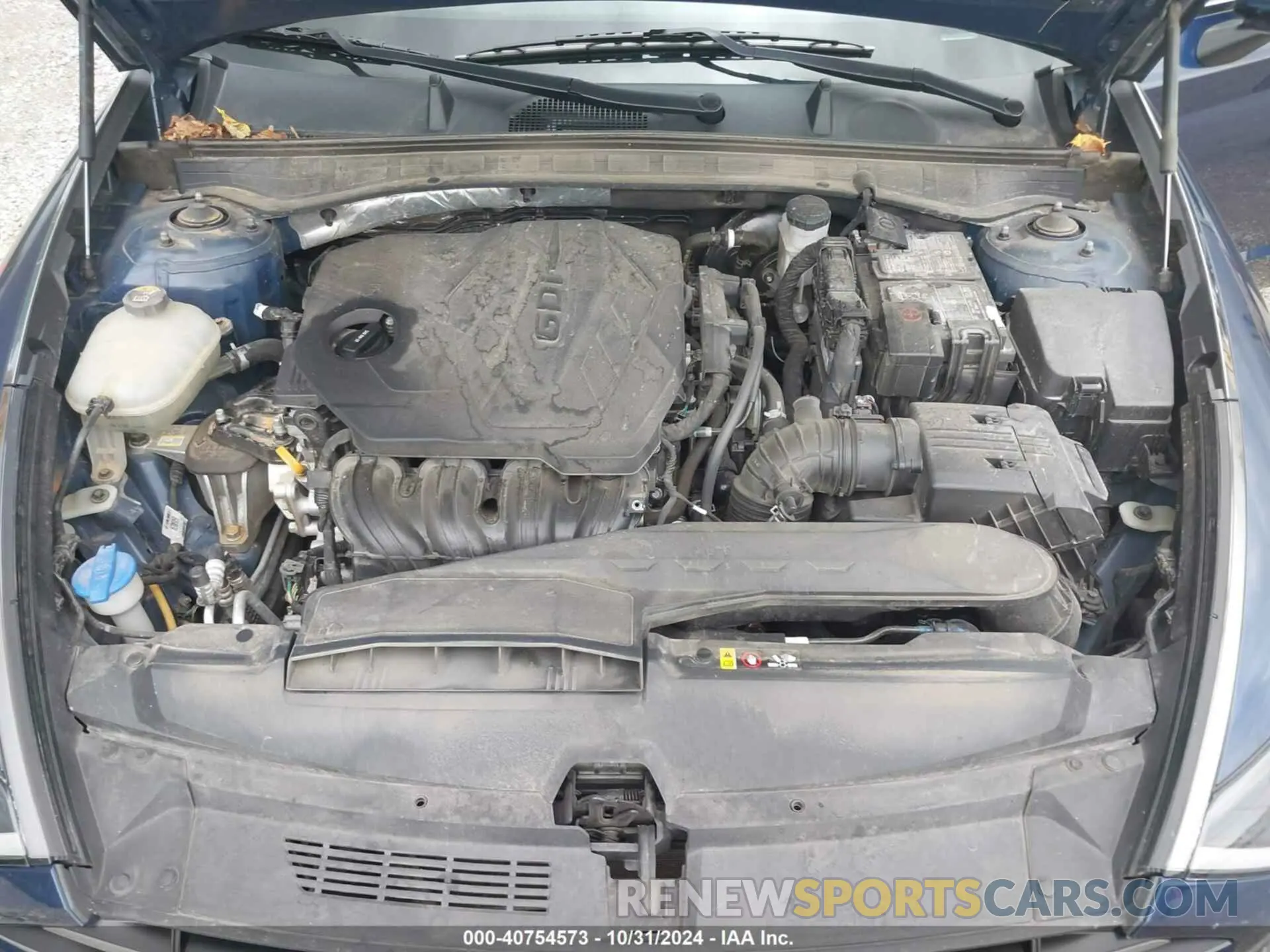 10 Photograph of a damaged car 5NPEG4JA4MH076636 HYUNDAI SONATA 2021