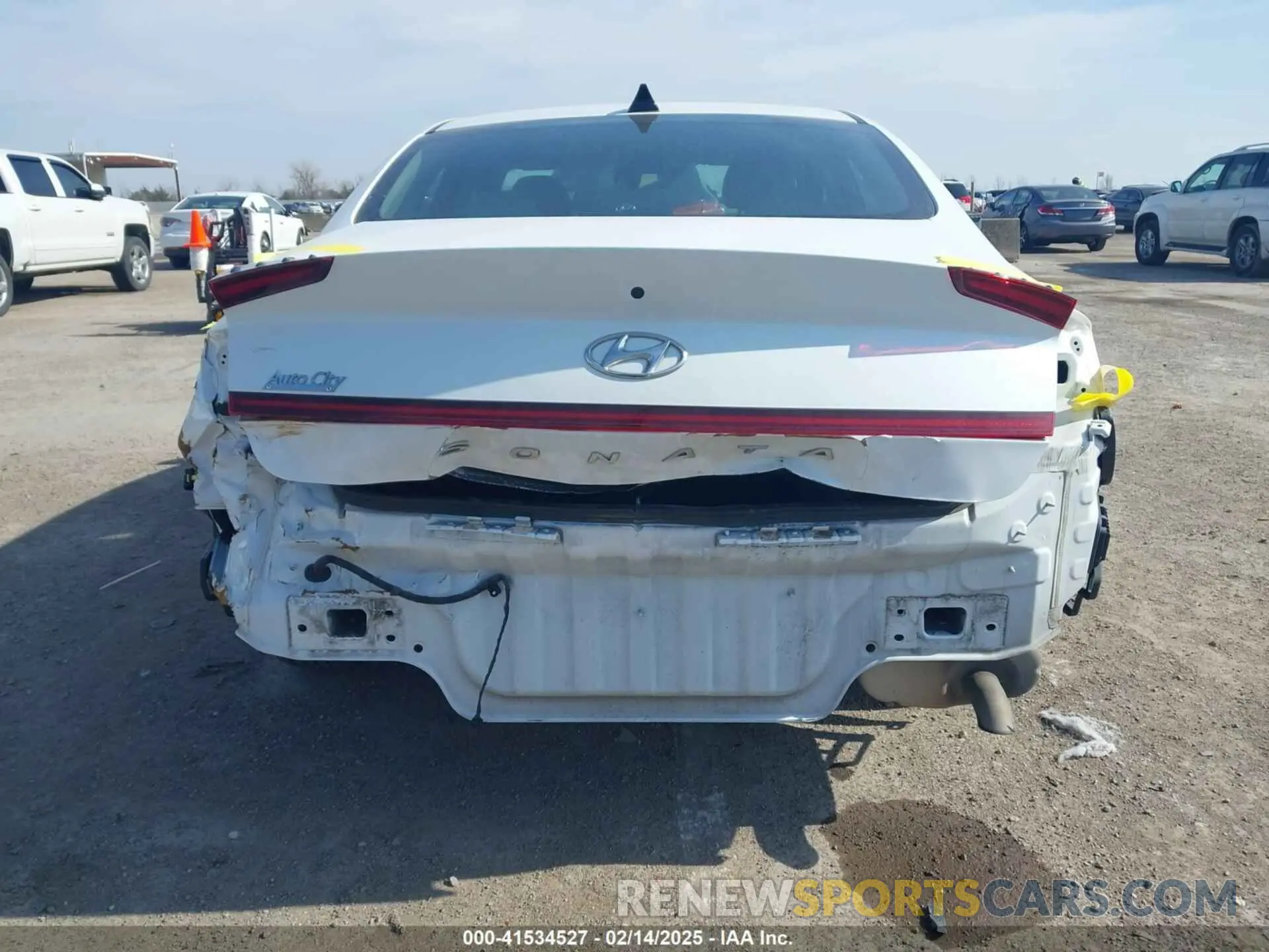6 Photograph of a damaged car 5NPEG4JA4MH077141 HYUNDAI SONATA 2021