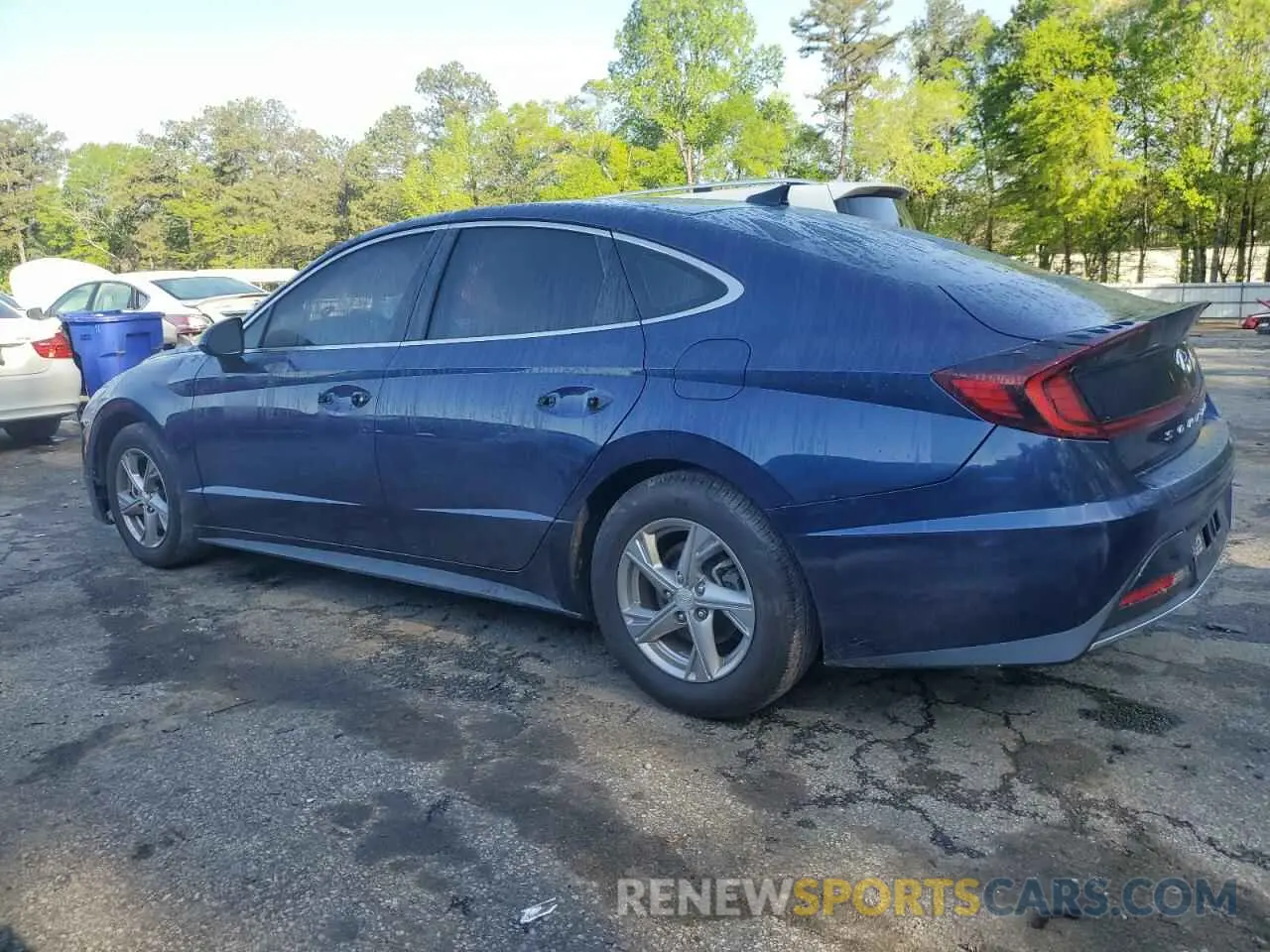 2 Photograph of a damaged car 5NPEG4JA4MH082758 HYUNDAI SONATA 2021