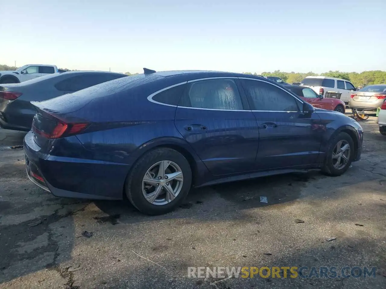 3 Photograph of a damaged car 5NPEG4JA4MH082758 HYUNDAI SONATA 2021