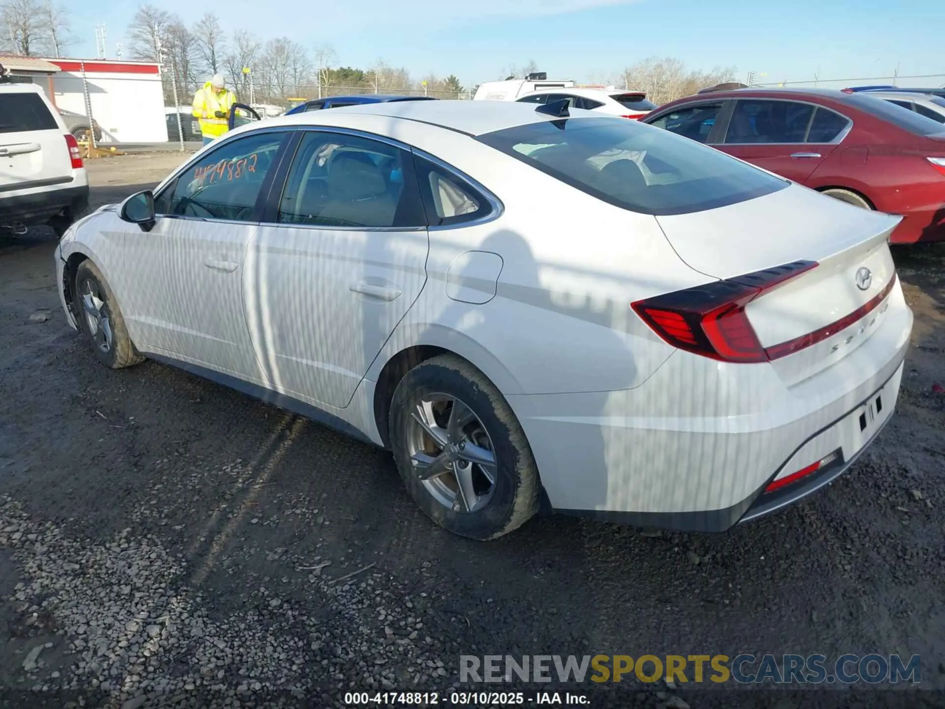3 Photograph of a damaged car 5NPEG4JA4MH086552 HYUNDAI SONATA 2021
