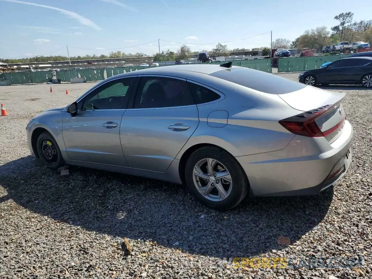 2 Photograph of a damaged car 5NPEG4JA4MH091900 HYUNDAI SONATA 2021