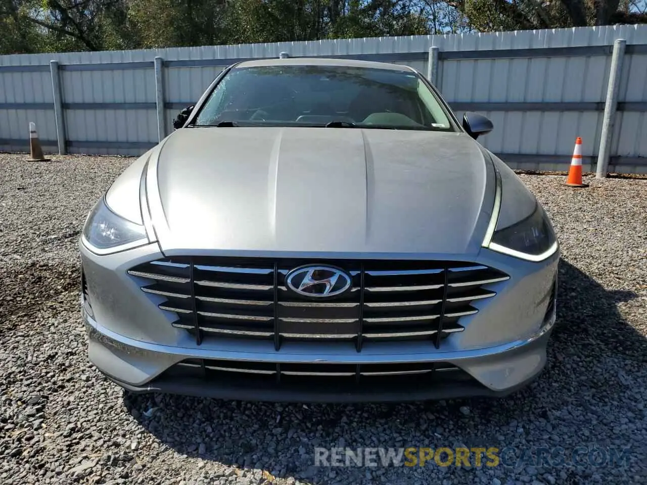 5 Photograph of a damaged car 5NPEG4JA4MH091900 HYUNDAI SONATA 2021