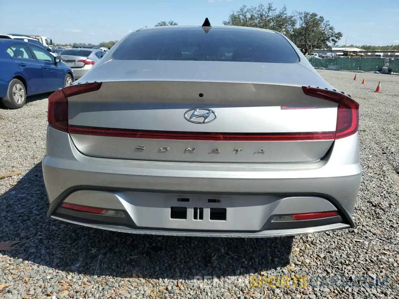 6 Photograph of a damaged car 5NPEG4JA4MH091900 HYUNDAI SONATA 2021