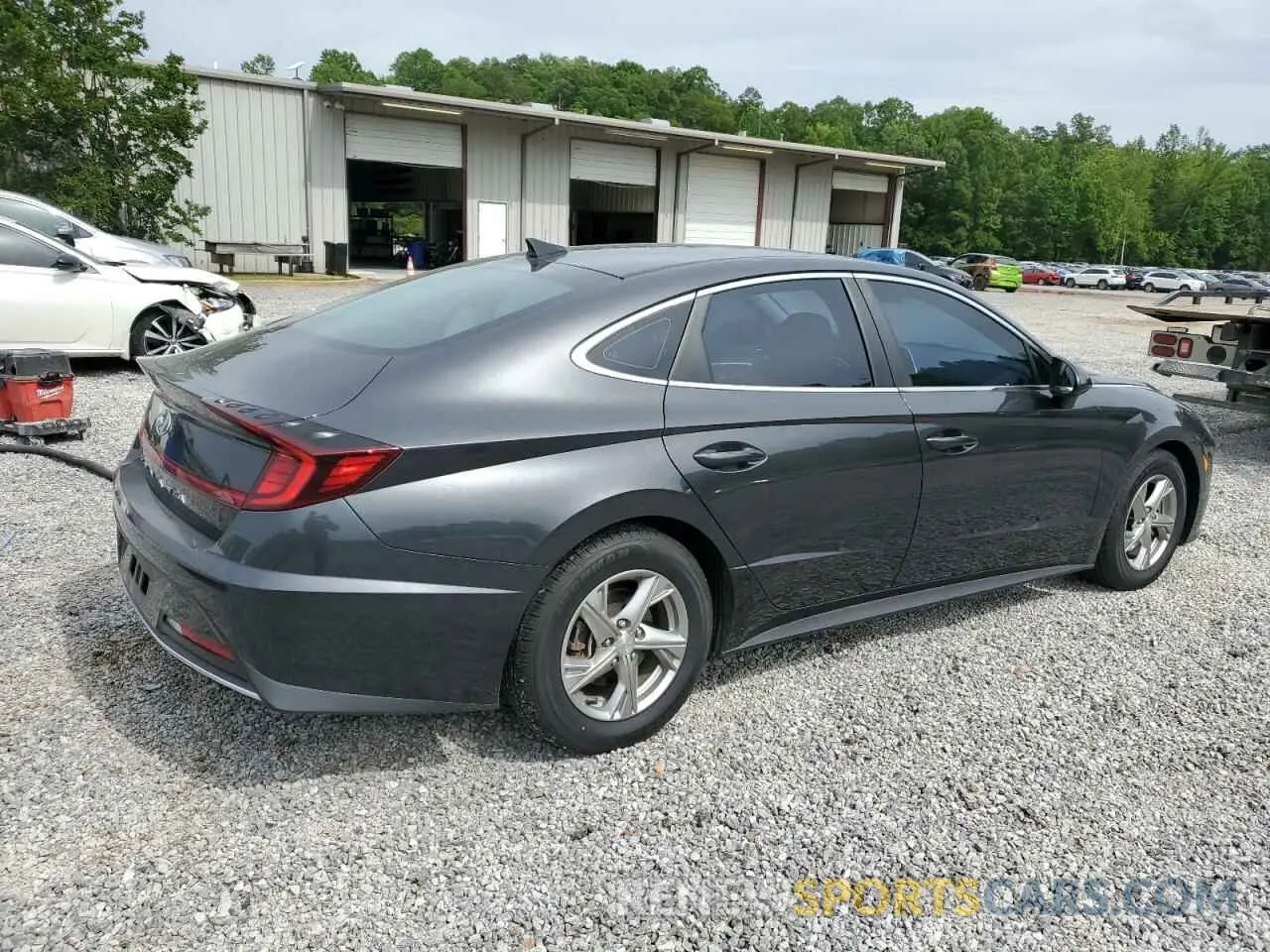 3 Photograph of a damaged car 5NPEG4JA4MH115726 HYUNDAI SONATA 2021