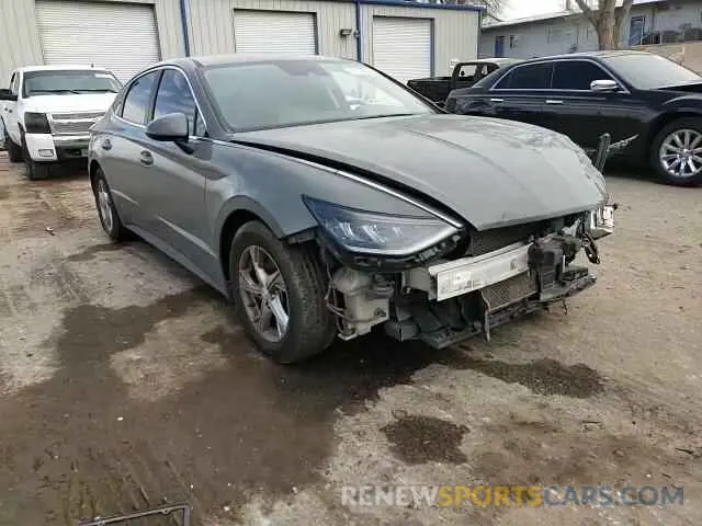 11 Photograph of a damaged car 5NPEG4JA4MH115998 HYUNDAI SONATA 2021