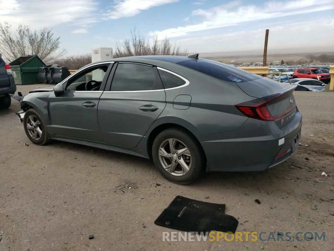 2 Photograph of a damaged car 5NPEG4JA4MH115998 HYUNDAI SONATA 2021