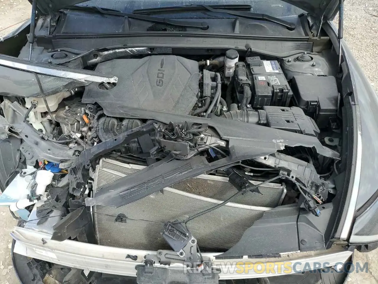 11 Photograph of a damaged car 5NPEG4JA4MH117685 HYUNDAI SONATA 2021