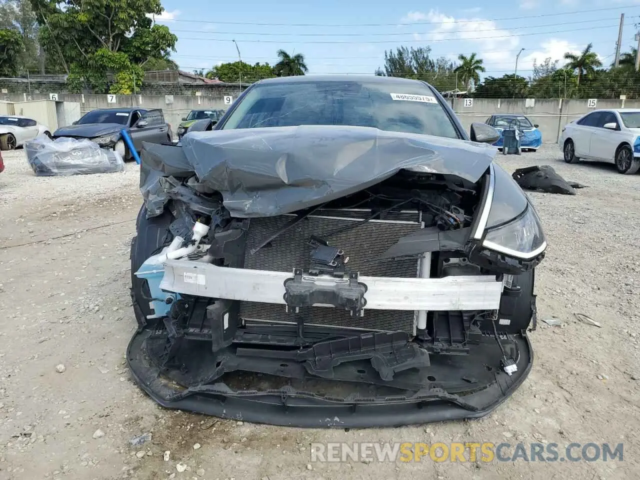 5 Photograph of a damaged car 5NPEG4JA4MH117685 HYUNDAI SONATA 2021