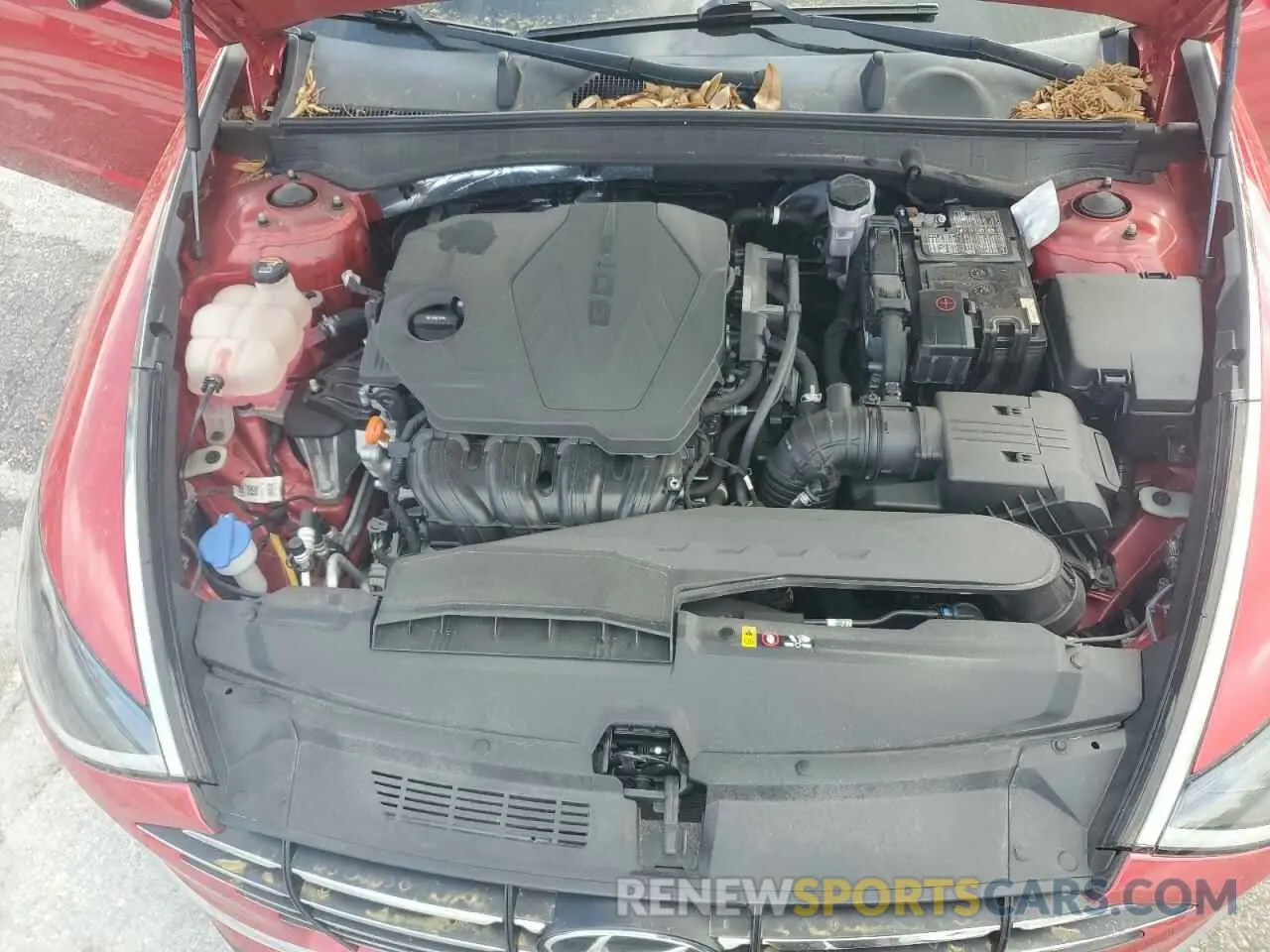 12 Photograph of a damaged car 5NPEG4JA4MH117847 HYUNDAI SONATA 2021