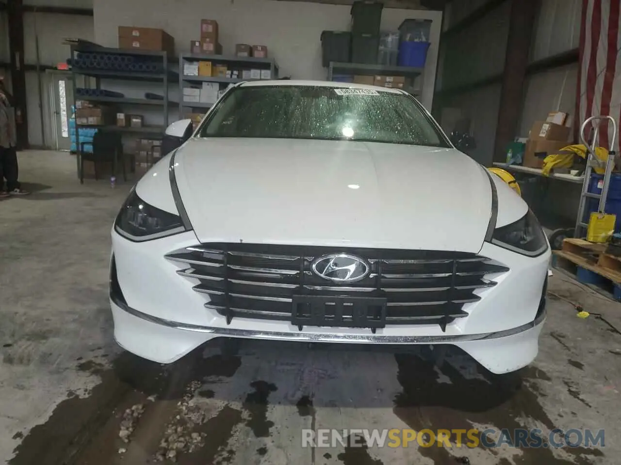 5 Photograph of a damaged car 5NPEG4JA4MH121767 HYUNDAI SONATA 2021