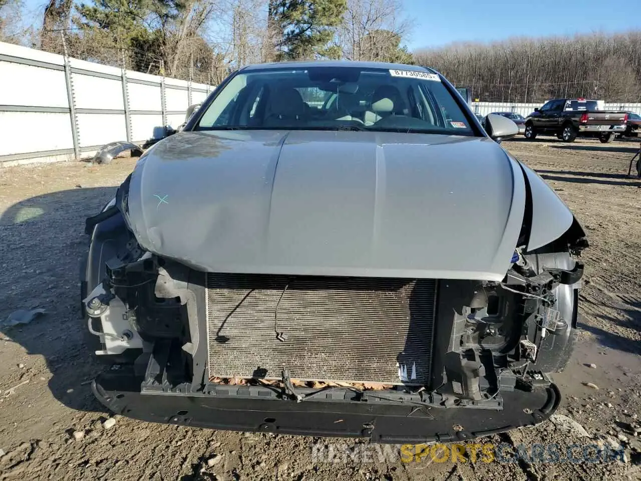 5 Photograph of a damaged car 5NPEG4JA5MH069422 HYUNDAI SONATA 2021