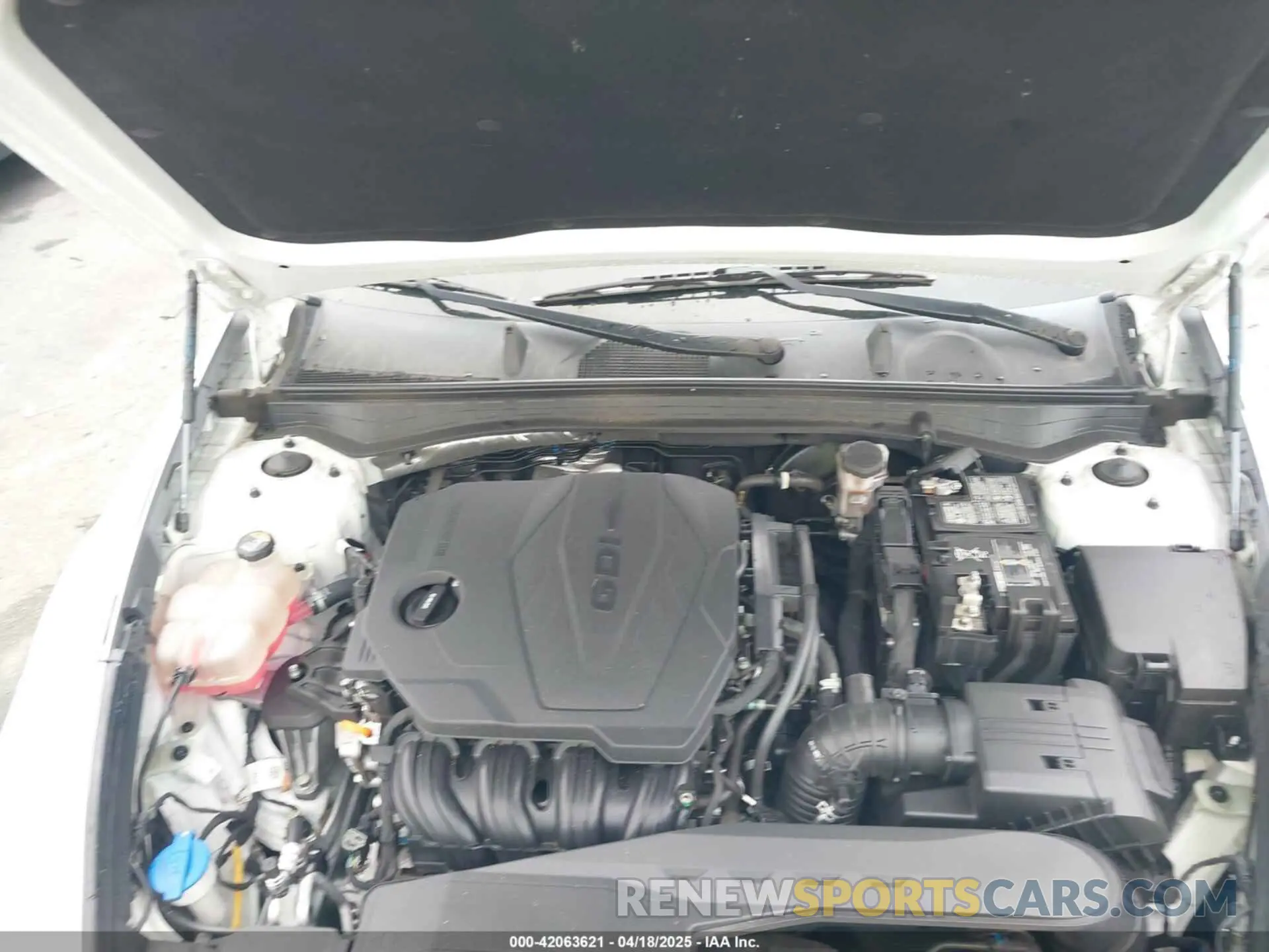 10 Photograph of a damaged car 5NPEG4JA5MH100572 HYUNDAI SONATA 2021