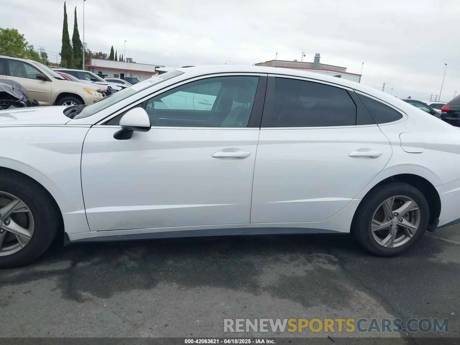 14 Photograph of a damaged car 5NPEG4JA5MH100572 HYUNDAI SONATA 2021