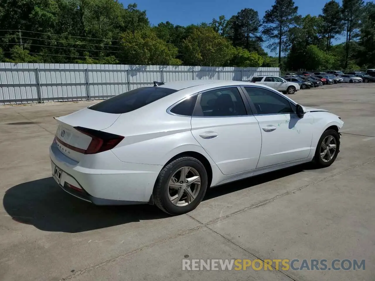 3 Photograph of a damaged car 5NPEG4JA5MH120563 HYUNDAI SONATA 2021