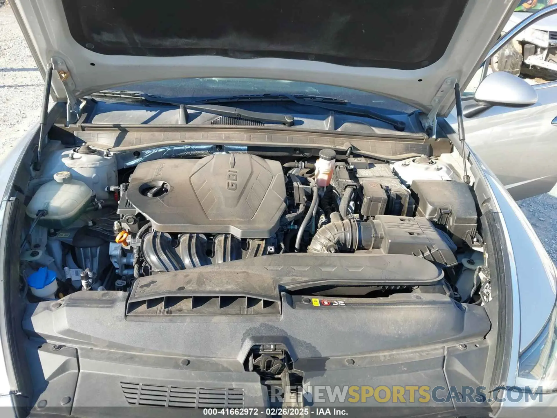 10 Photograph of a damaged car 5NPEG4JA6MH077836 HYUNDAI SONATA 2021