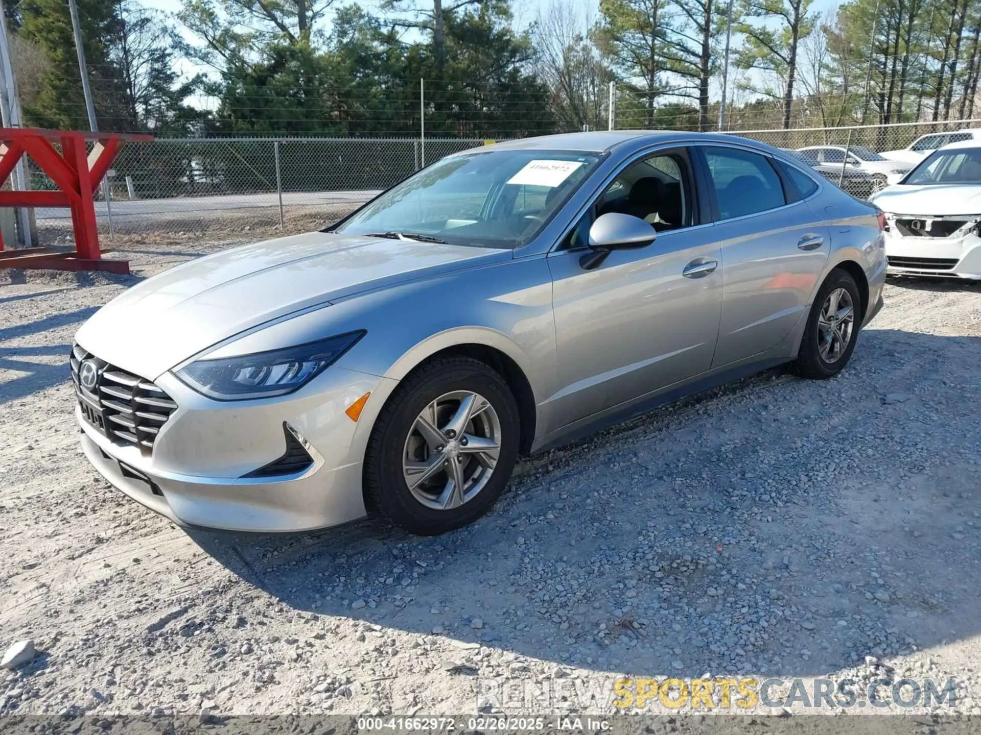 2 Photograph of a damaged car 5NPEG4JA6MH077836 HYUNDAI SONATA 2021