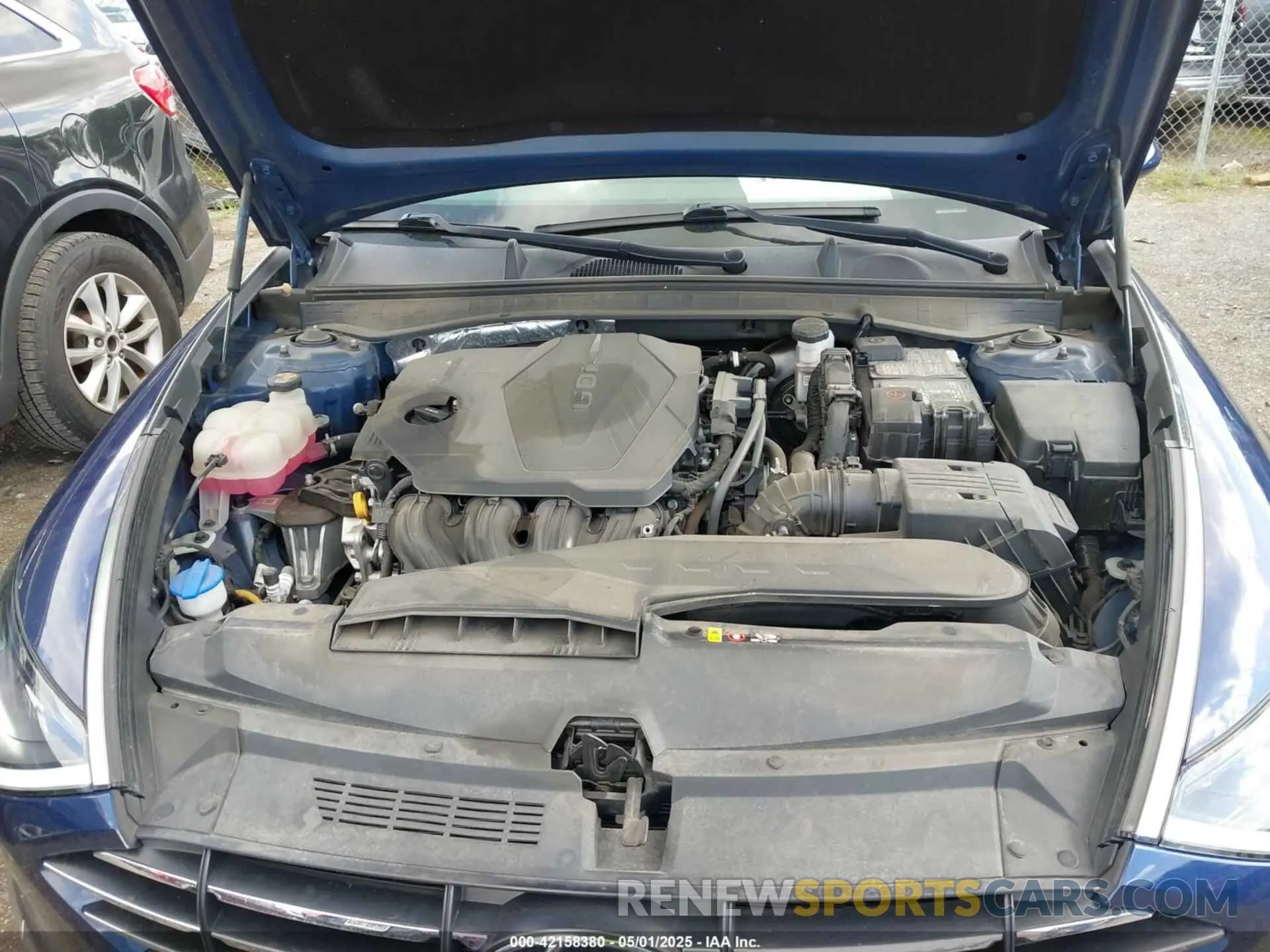 10 Photograph of a damaged car 5NPEG4JA6MH095057 HYUNDAI SONATA 2021
