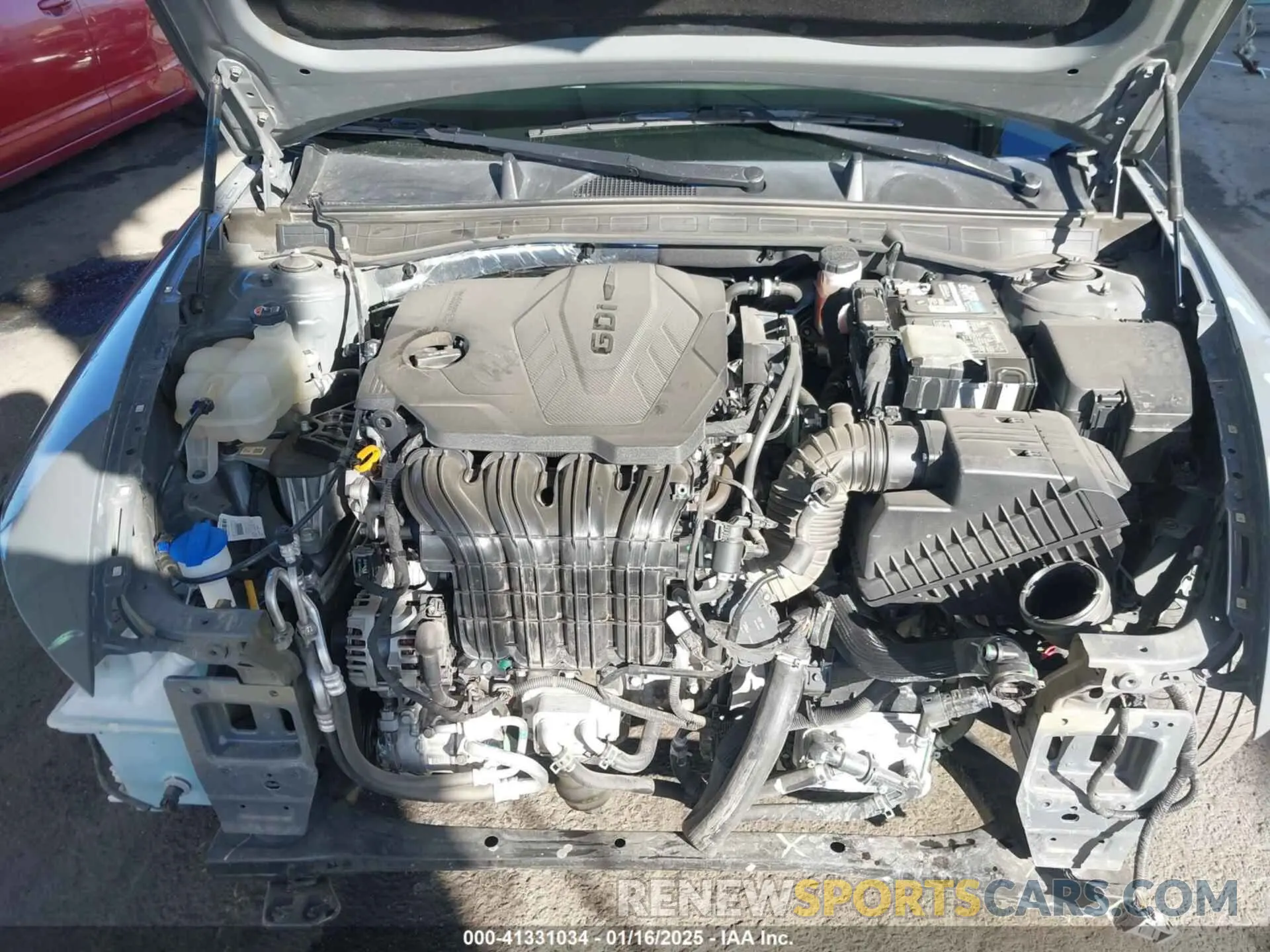10 Photograph of a damaged car 5NPEG4JA6MH095186 HYUNDAI SONATA 2021
