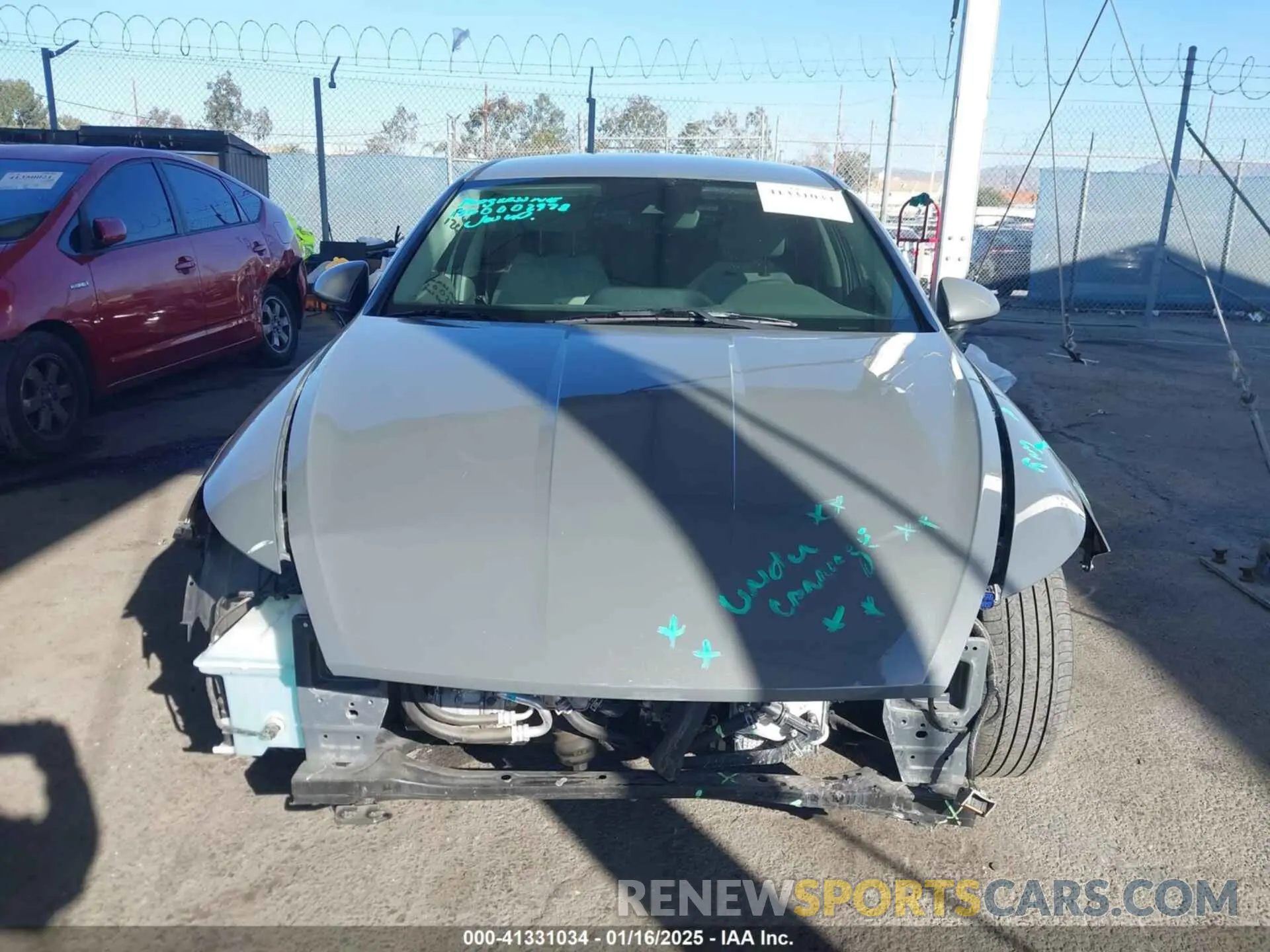 13 Photograph of a damaged car 5NPEG4JA6MH095186 HYUNDAI SONATA 2021