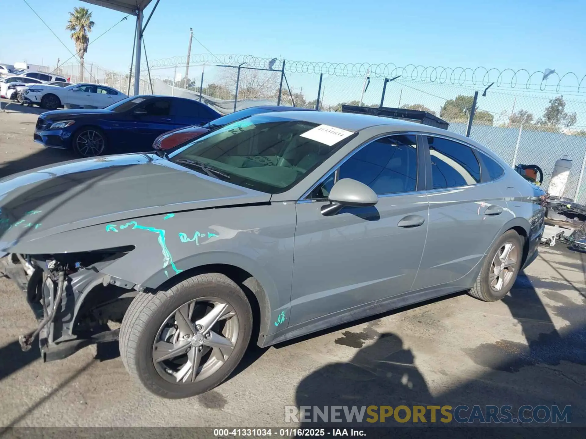 15 Photograph of a damaged car 5NPEG4JA6MH095186 HYUNDAI SONATA 2021