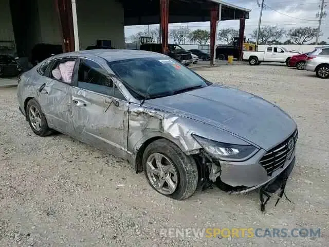 10 Photograph of a damaged car 5NPEG4JA6MH110043 HYUNDAI SONATA 2021