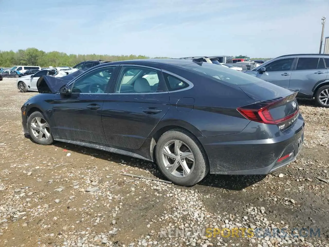2 Photograph of a damaged car 5NPEG4JA6MH115226 HYUNDAI SONATA 2021