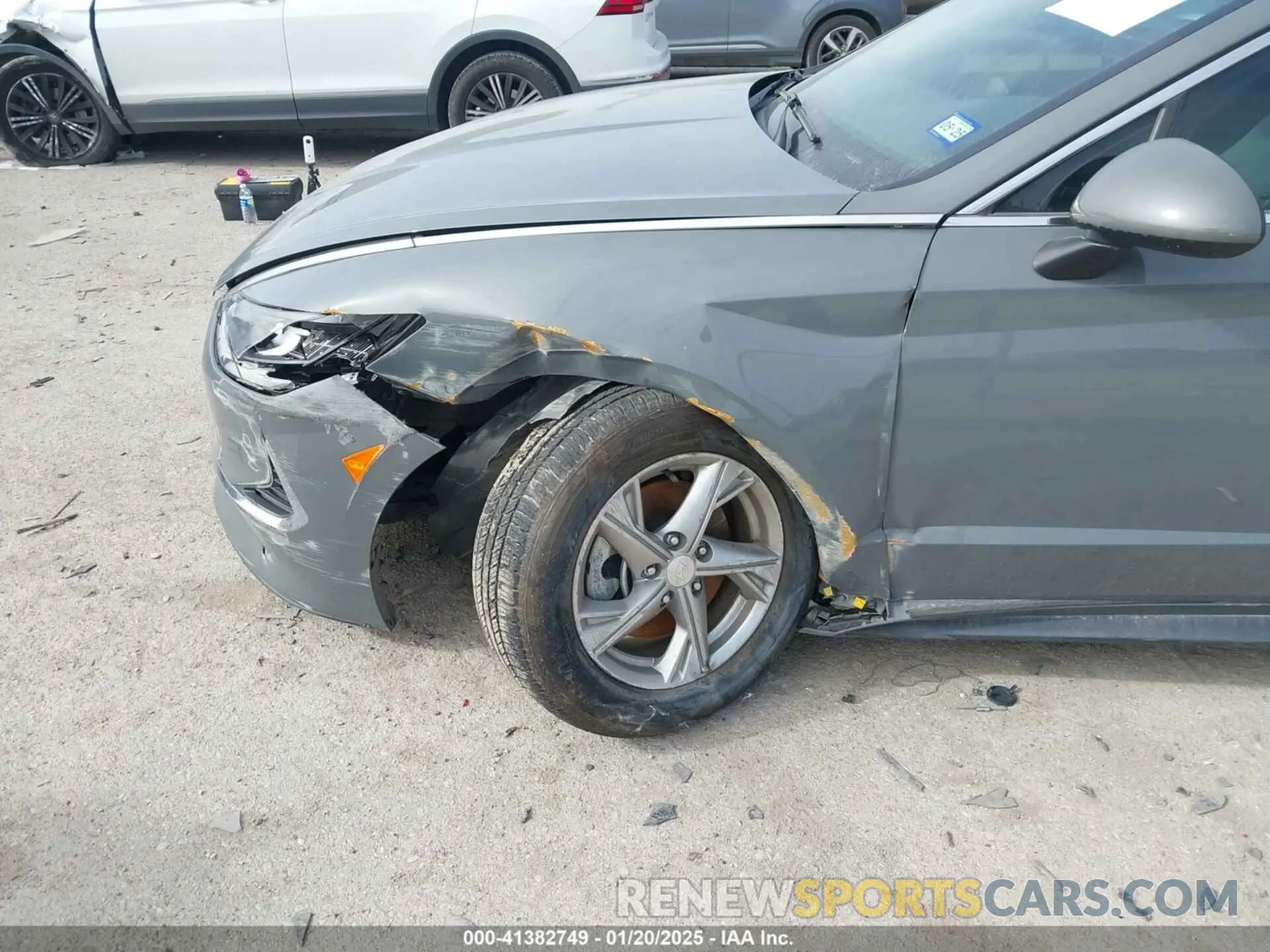 6 Photograph of a damaged car 5NPEG4JA6MH116523 HYUNDAI SONATA 2021
