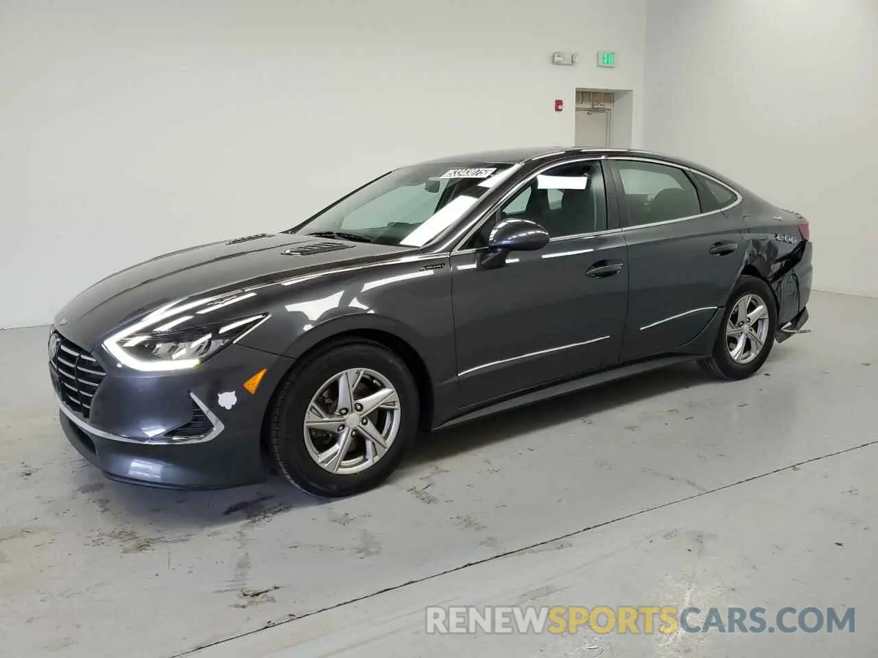 1 Photograph of a damaged car 5NPEG4JA6MH116912 HYUNDAI SONATA 2021