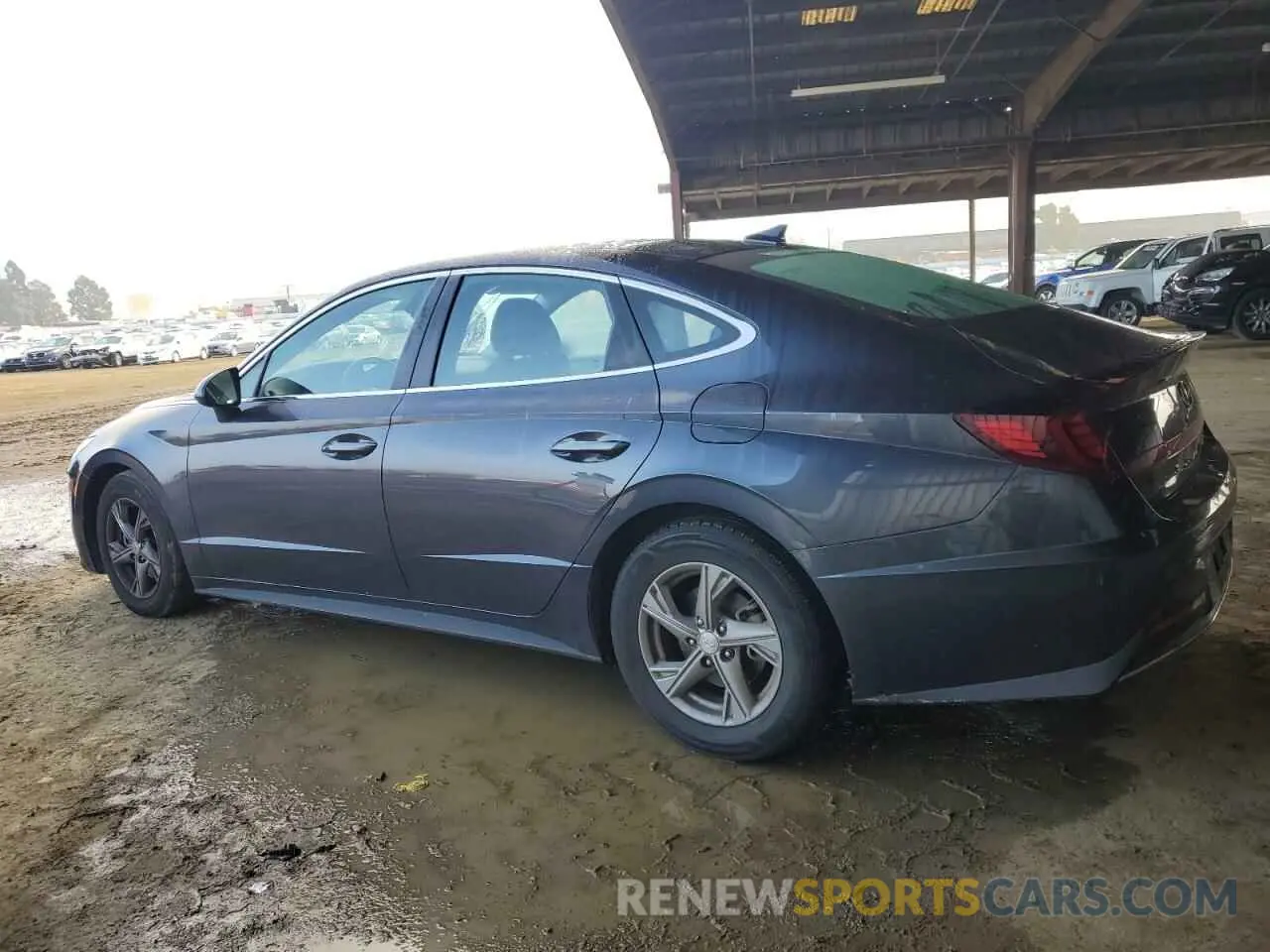 2 Photograph of a damaged car 5NPEG4JA6MH128316 HYUNDAI SONATA 2021